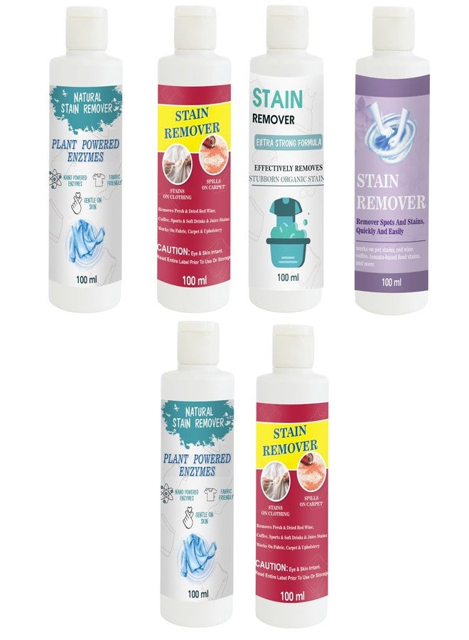 مجموعة مزيل بقع توفوس، تتضمن مزيل بقع القمصان، الأحمر، الدمى، البنفسجي، والقمصان والأحمر | محلول تنظيف متعدد الأسطح للملابس والأقمشة والمفروشات (100 غرام لكل عبوة) - Image 1